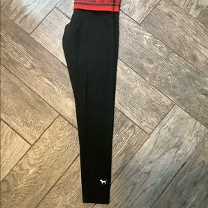 Pink Victoria’s Secret yoga pants